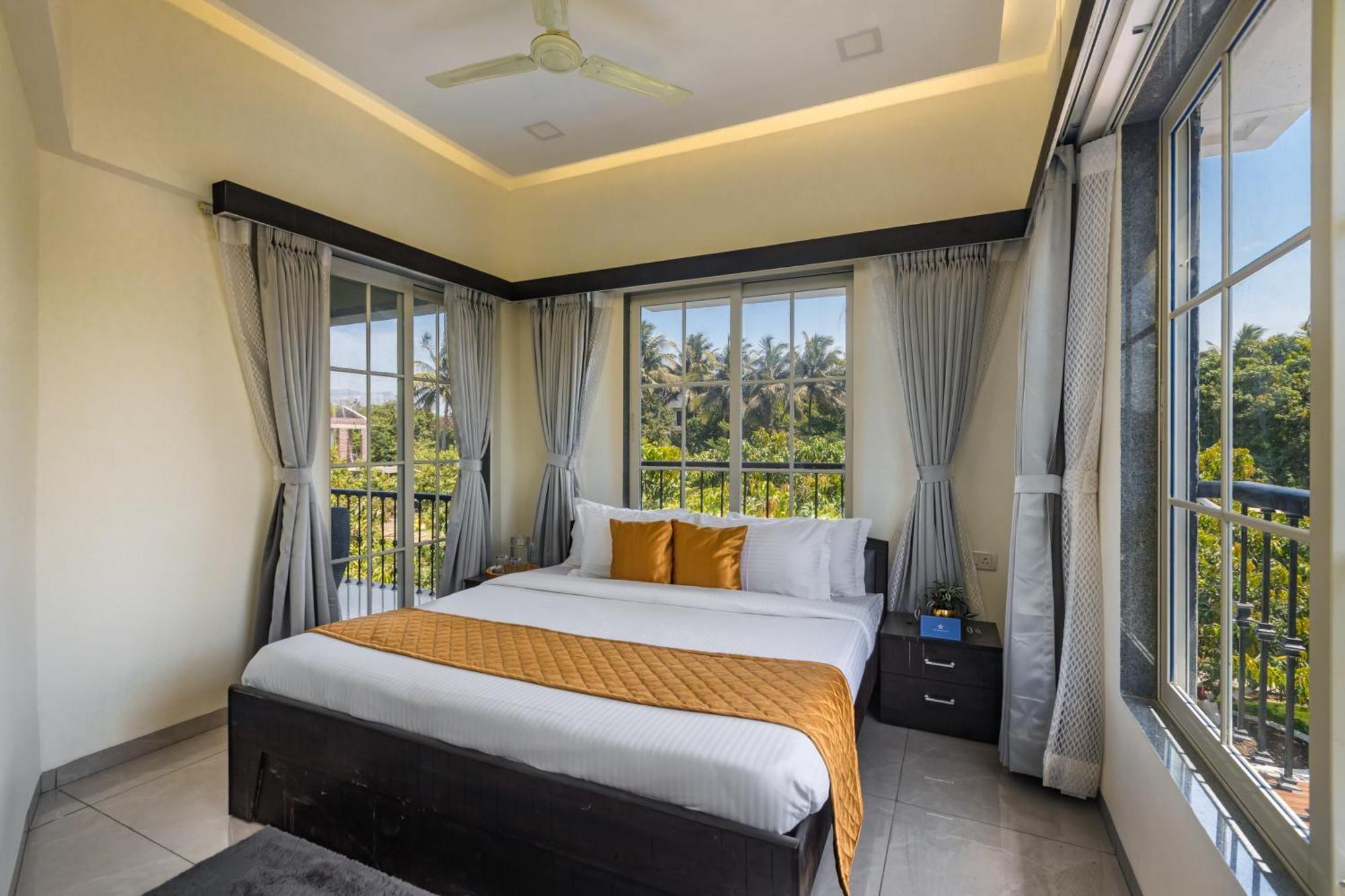 Saffronstays Serene Retreat, Alibaug Alībāg Exterior foto